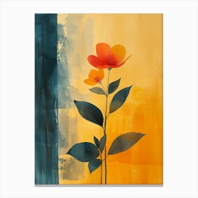 Orange Flower Canvas Print