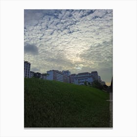 Cloudy Sky Canvas Print