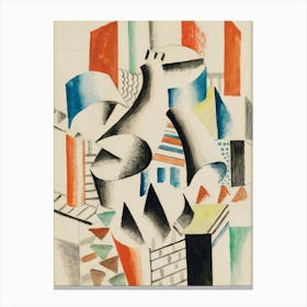 Fernand Léger Le Maçon Ou Nature Morte (1918) Canvas Print