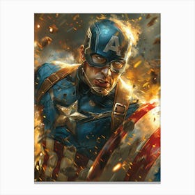 Captain America 26 Canvas Print