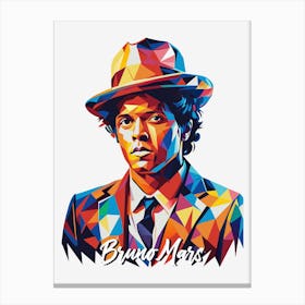 Bruno Mars 01 Canvas Print