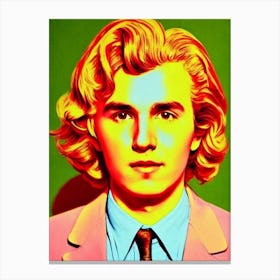 Paul Dano Colourful Pop Movies Art Movies Canvas Print