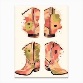 Cowboy Boots 2 Canvas Print