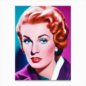 Maureen O'Hara Pop Movies Art Movies Canvas Print