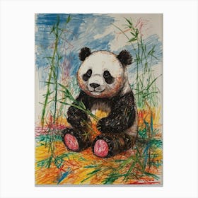 Panda Bear 24 Canvas Print