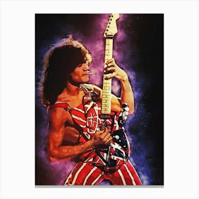 Spirit Of Eddie Van Halen Canvas Print