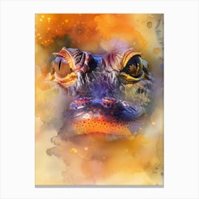 Alligator 21 Canvas Print