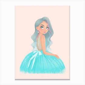 Ocean Princess Canvas Print