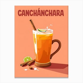 Cuba Canchánchara Cocktail V 02 Canvas Print