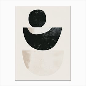 Mandalay Stone Park Bauhaus Minimalist Canvas Print