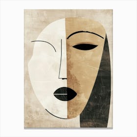 Abstract Woman Canvas Print 3 Canvas Print