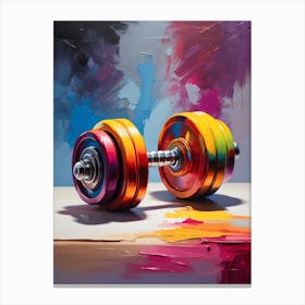 Dumbbells 1 Canvas Print