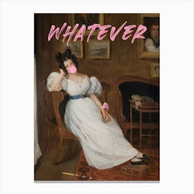 Whatever Canvas Print