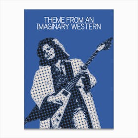 Theme From An Imaginary Western Mountain Leslie West Canvas Print
