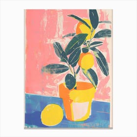 Lemon Tree 2 Canvas Print