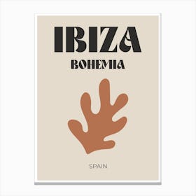 Ibiza Bohemia Canvas Print