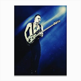 Superstars Of Sting Back To Bass Canvas Print