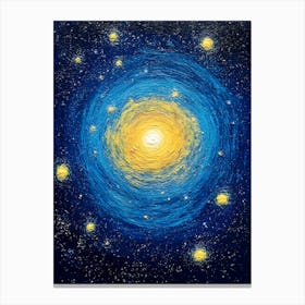 Galactic Canvas Print