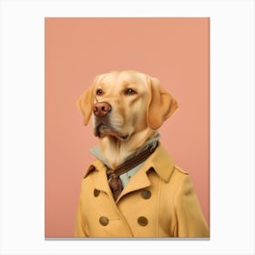 A Dog Labrador Retriever 15 Canvas Print