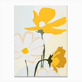 Yellow Flowers 1 Canvas Print