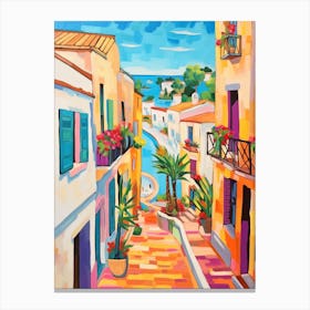 Palma De Mallorca 1 Fauvist Painting Canvas Print