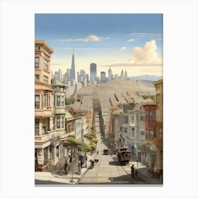 San Francisco Cityscape Canvas Print