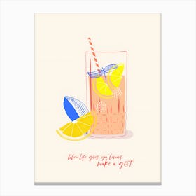 Drink Up Canvas Print