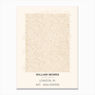 Willow Poster, William Morris Canvas Print