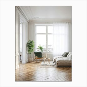 Modern Living Room 4 Canvas Print