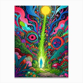 Psychedelic Art 3 Canvas Print