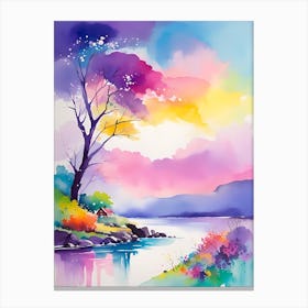 Watercolor Painting 4 Canvas Print