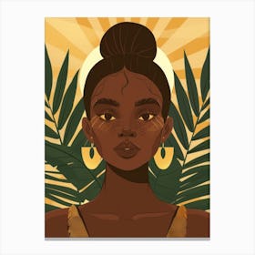 African Woman 199 Canvas Print