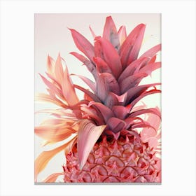 Pineapple Flower Canvas Print