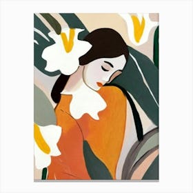 Lily Of The Valley - Robin Fadel Canvas Print