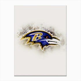 Baltimore Ravens 3 Canvas Print