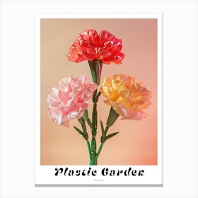 Dreamy Inflatable Flowers Poster Carnations 5 Canvas Print