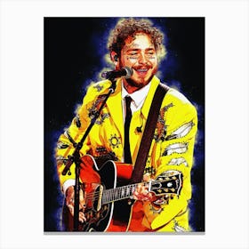 Spirit Post Malone 1 Canvas Print