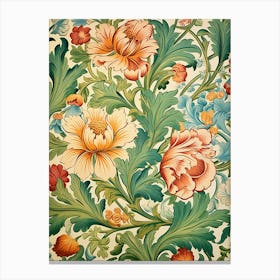 Floral Wallpaper 46 Canvas Print