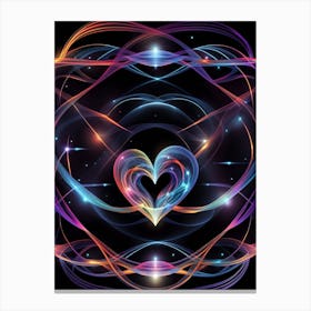 Heart Of Light 1 Canvas Print