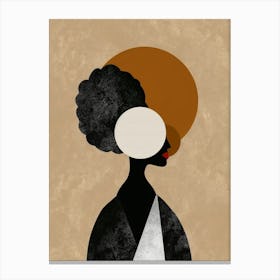 African Woman Canvas Print 7 Canvas Print