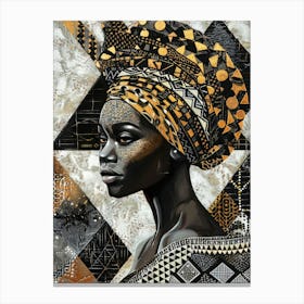 African Woman 80 Canvas Print