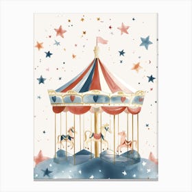 Carousel Kids and Nursery 1 Canvas Print