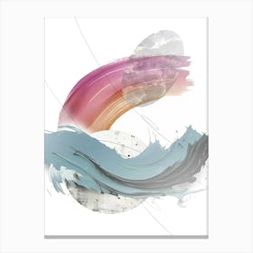 Poster Abstract Illustration Art 04 Canvas Print