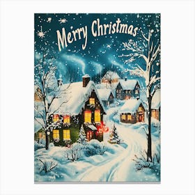 Merry Christmas 5 Canvas Print