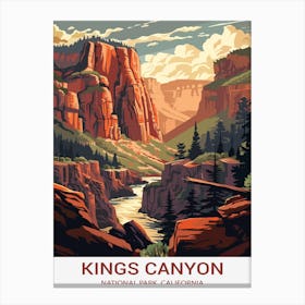 Kings Canyon National Park Canvas Print