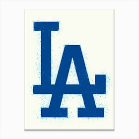 Los Angeles Dodgers Canvas Print