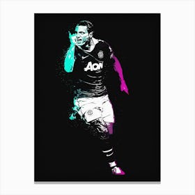 Nemanja Vidic 2 Canvas Print