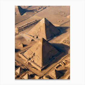 Pyramids Of Giza Canvas Print