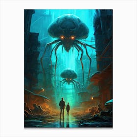 Cyberpunk Canvas Print