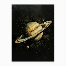 Saturn 4 Canvas Print